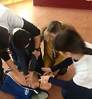 Викладачі БДМУ вчили школярів надавати долікарську допомогу