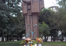 Урочиста церемонія покладання квітів до пам’ятника Юрію Федьковичу