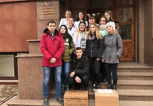 Студенти коледжу БДМУ надіслали гостинці військовим на Схід України
