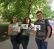 Студенти БДМУ розповідали чернівчанам про шкоду тютюнопаління