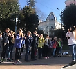Студенти БДМУ інформували чернівчан про профілактику артриту