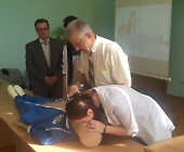 Викладачі БДМУ вчили надавати першу допомогу ліцеїстів